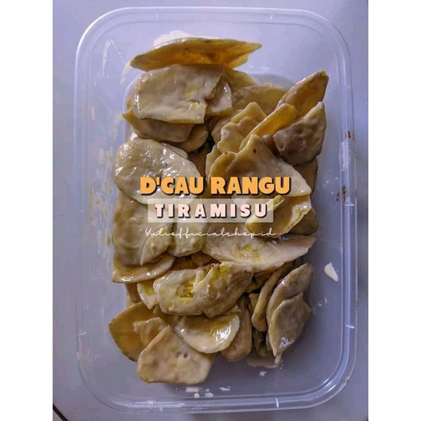 d'cau rangu (Kripik pisang kriuk)