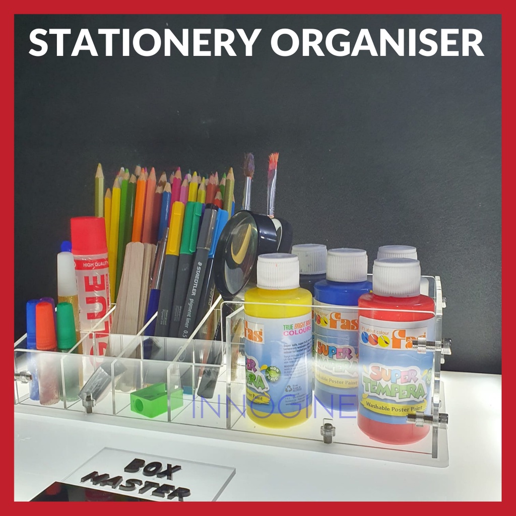 

Akrilik Custom Akrilik Organizer rak organizer acrylic pajangan akrilik custom kotak display kotak case pajangan acrylic murah Rak Tempat Alat tulis alat kantor Rak Display Stand Display Box Kotak Akrilik