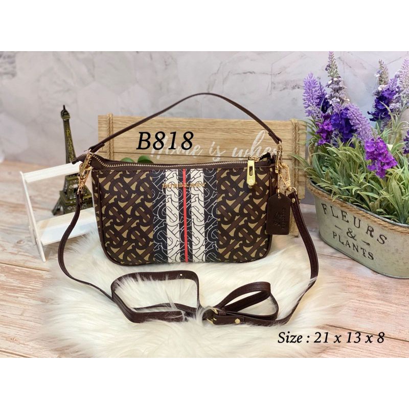 Tas Slempang Wanita Import Bahan Waterproof (COD)