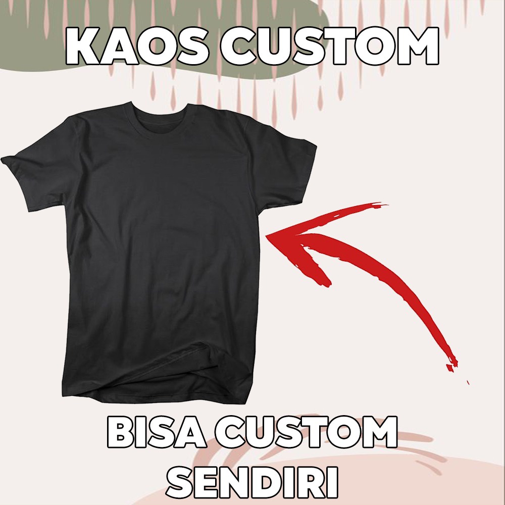 Kaos distro Oversize Polos CUSTOM 30s