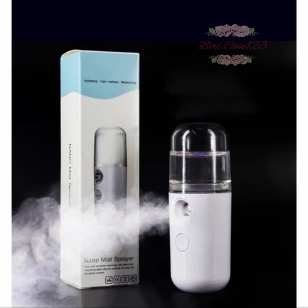 RT112 Mini Nano Spray Mini Facial Face Mist Wajah Portable Facial Cooling Moisturizer Semprotan Air pelembab wajah BC6500