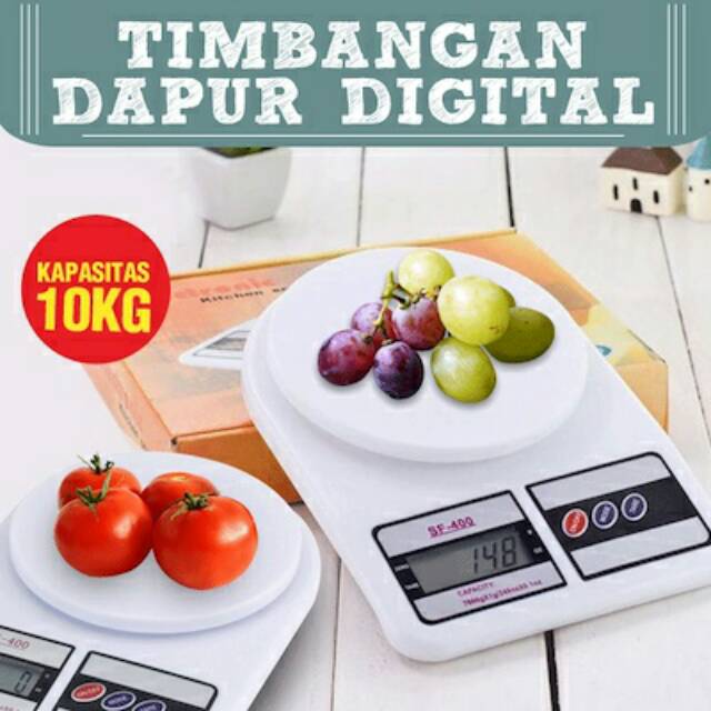 TIMBANGAN DAPUR DIGITAL - ELECTRONIC KITCHEN SCALE SF400