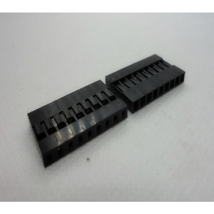Black Housing 9p Duppont jumper head Connector 2.54mm house 9 p pin