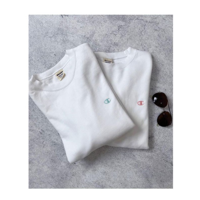 Champ white series crew neck sweatshirt