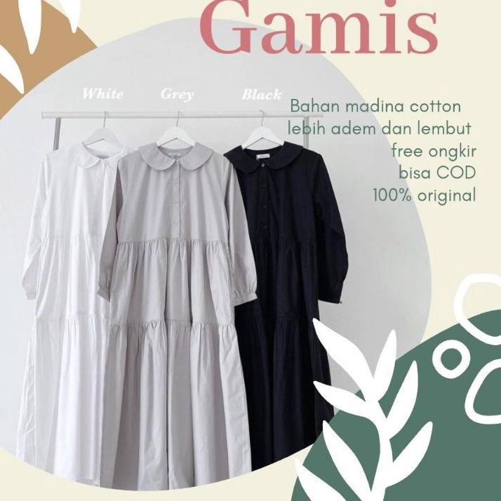 (BIG SALE) TRAND model Baju Gamis Remaja Terbaru simpel Kekinian 2022 manasik umroh haji seragam wis