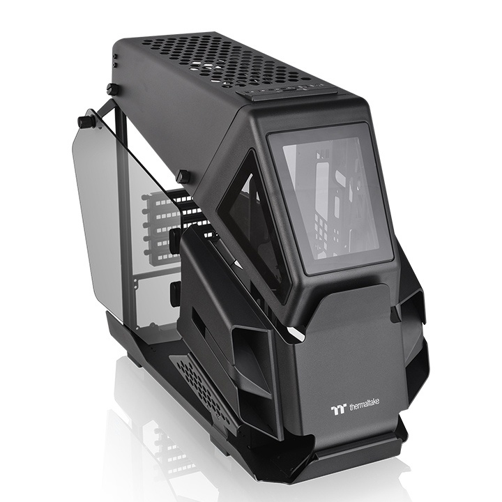 Gaming Case THERMALTAKE AH T200 BLACK - Micro ATX Tempered Casing