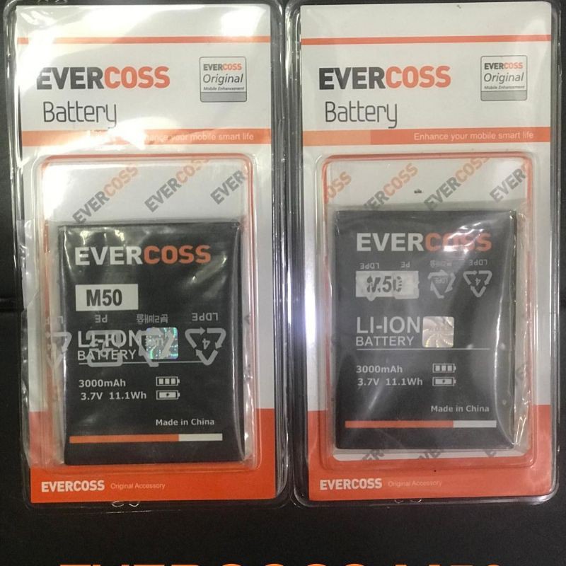 Baterai Ori 99% Evercoss M50