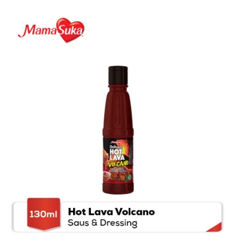 

Hot Lava Volcano Mamasuka 130 ml/ Saos Pedas/ Sambal Pedas Mamasuka/ Hot Lava/ Volcano