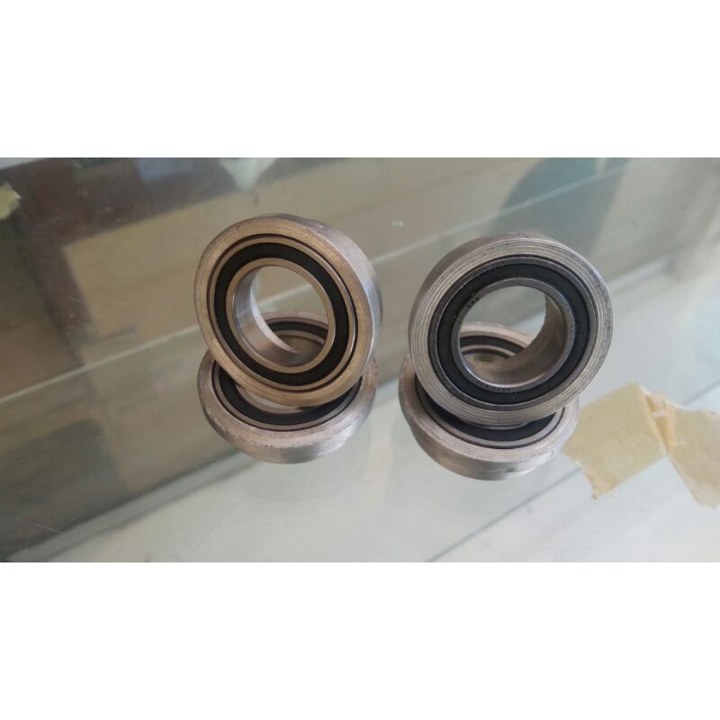 adaptor BB bottom bracket euro to mid 19mm crank 3pcs BMX