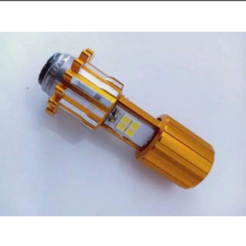 led motor metic h6 12 mata 3 sisi bukan osram