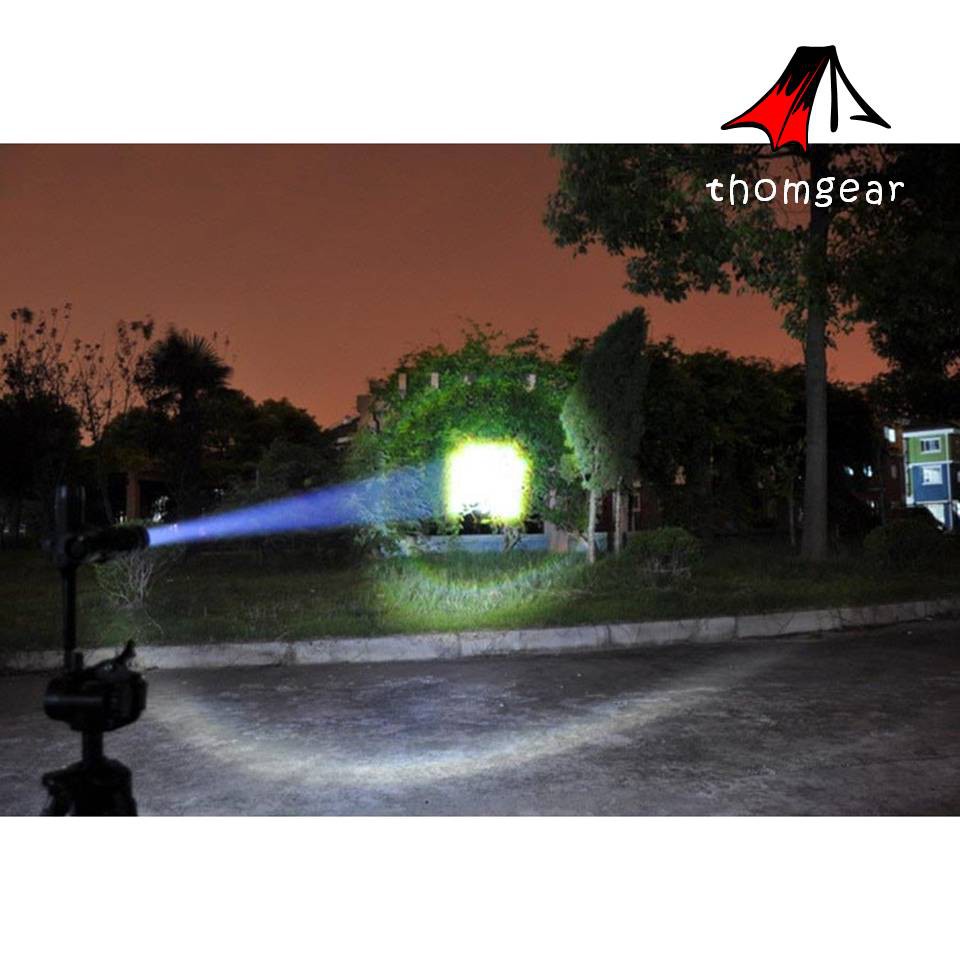 Thomgear Taffled E17s Senter Led Cree Xm-L T6 3800 Lumens Body Aluminium Jm