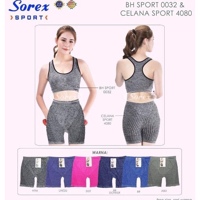 Grosir Sport BRA BH Sport Miniset BH Olahraga Sorex 0032 Bisa GOJEK