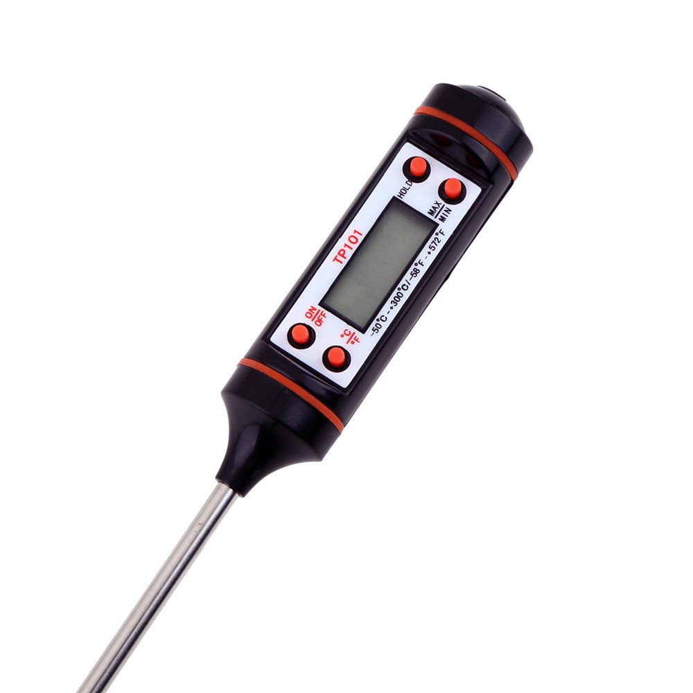 Taffware Digital Food Termometer Kopi Makanan Dapur Alat Pengukur Suhu - 66 - Black