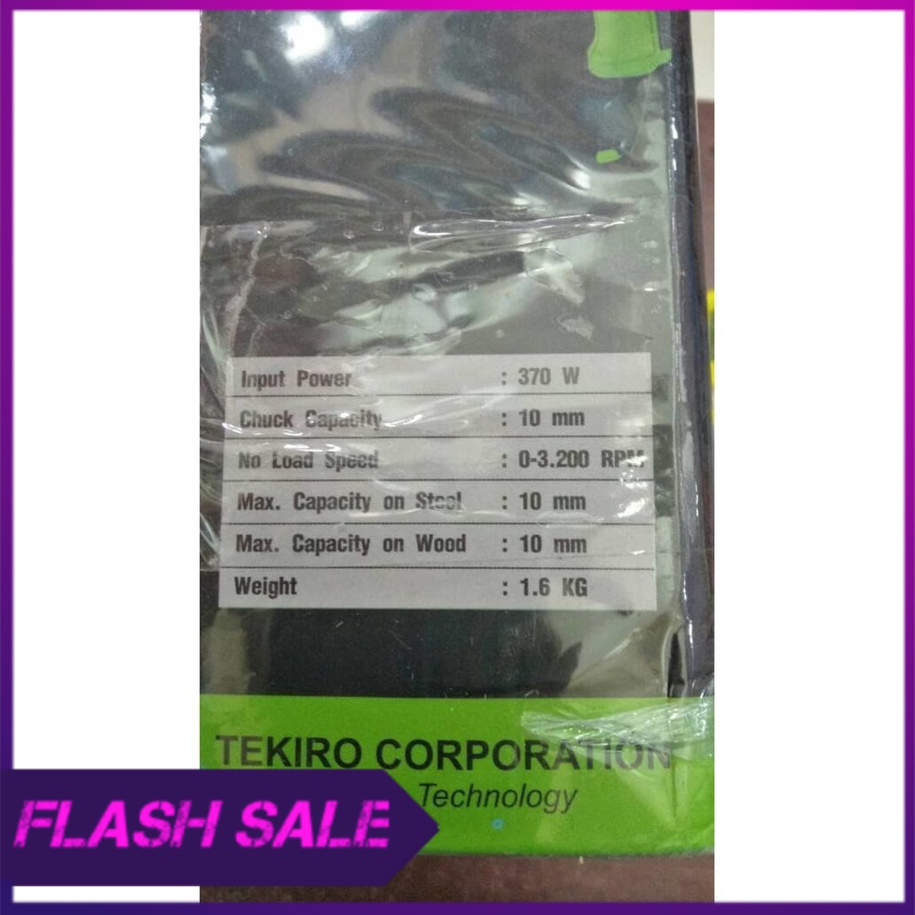 mesin bor RYU by TEKIRO uk 10mm 2 arah bor listrik bor tangan