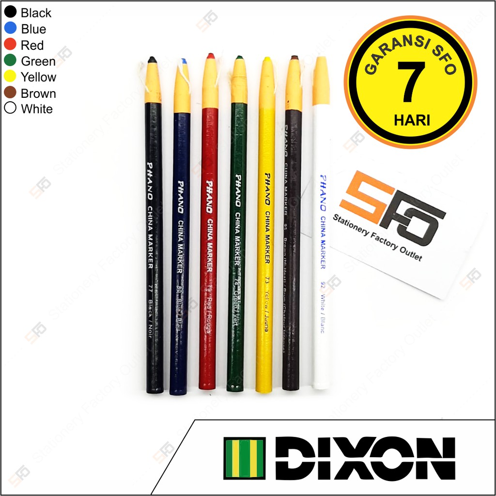 

Pensil Kaca Dixon - Phano China Marker