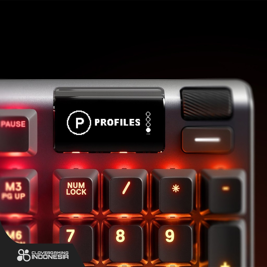 Steelseries Apex Pro - Gaming Keyboard Blue Red Brown OmniPoint Switch