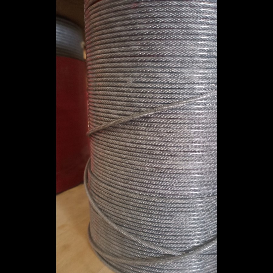 Wire Rope / Kawat Seling / Seling 3 mm PVC Galvanized RRT