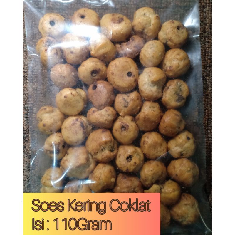 

Soes Kering Coklat
