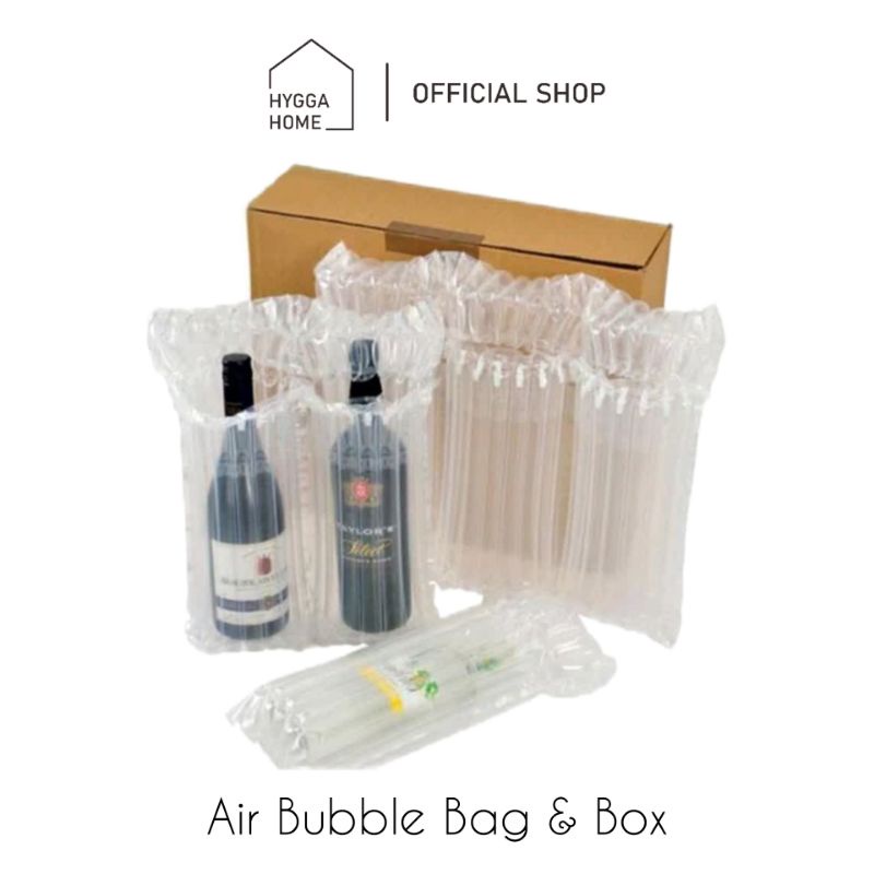

Hygga Home Air Bubble Bag/Air Column Bag & Box for Fragile Items