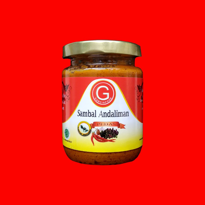 

Sambal Andaliman Original 220gr Garciafood Medan