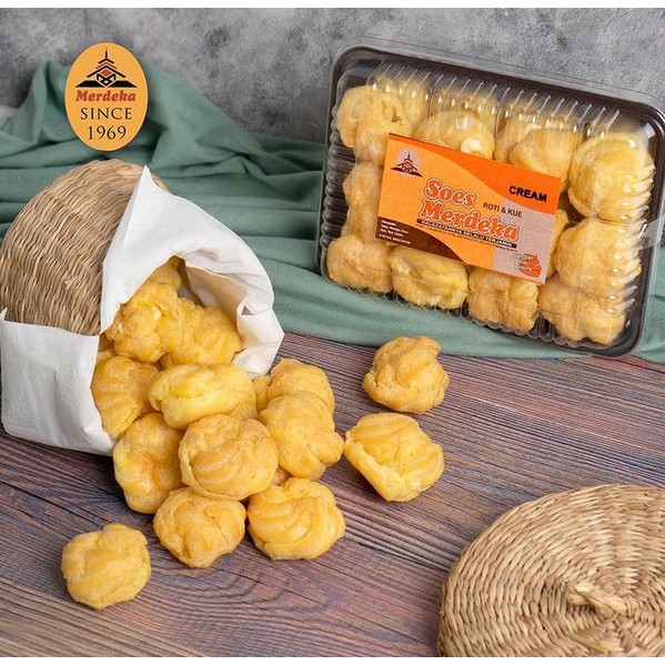 

100% AUTHENTIC SOES MERDEKA UNYIL MINI ORIGINAL CREAM BANDUNG CNY IMLEK LEBARAN IDUL FITRI NATAL