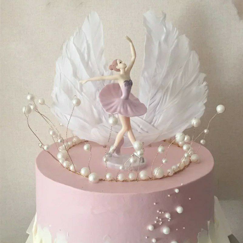 Topper Cake Angel Wings Birthday / Sayap Malaikat / Dekorasi Kue Hias