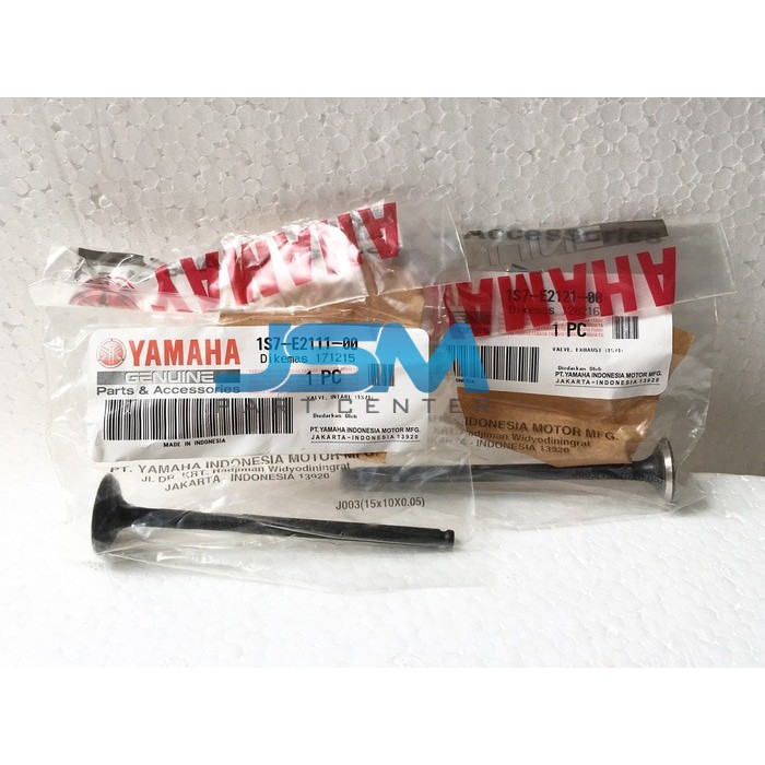 KLEP SET YAMAHA JUPITER MX LAMA 1S7-E2111-00 1S7-E2121-00  ORIGINAL YGP