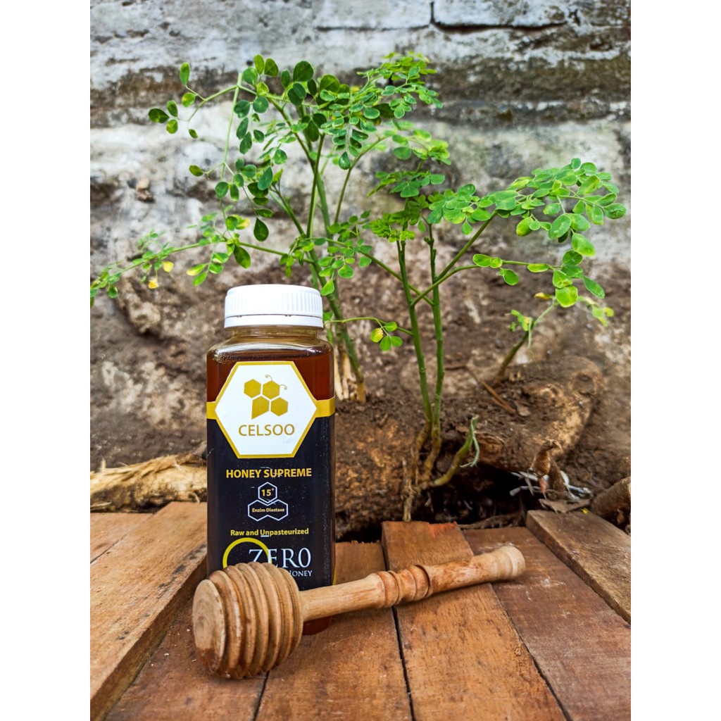 

Madu Murni Rendah Sukrosa Madu Nol Sukrosa - Madu Celsoo Supreme Zero Sucrose 350gram