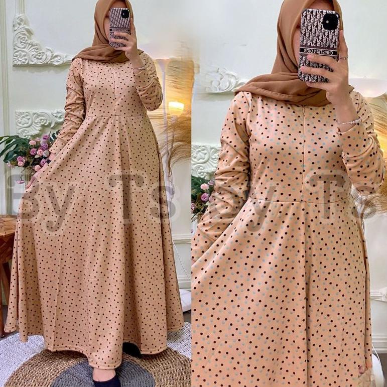 (PDC.21My22ᴰ) Gamis Payung Abstrak | Polos | Gamis Voxy Polos Mayung| Gamis Mayung Premium | Longdre