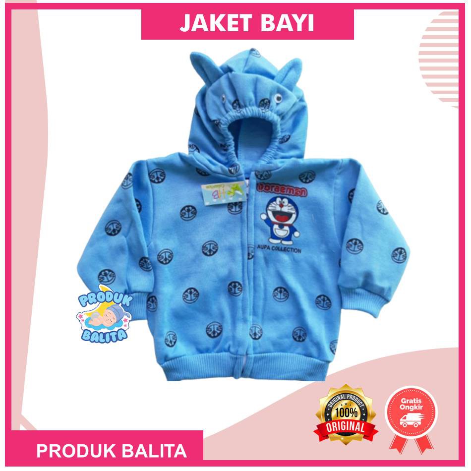 Jaket Bayi Anak Perempuan Laki laki Halus Lembut Lucu / 0-6 / 6-12 Bulan / 1 Tahun