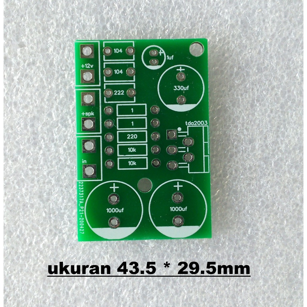 PCB Mono TDA2003