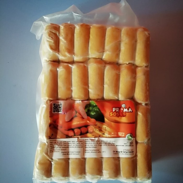 

Sosis Sapi Mini - Prima Sosis Premium Cocktail Beefrank isi 56