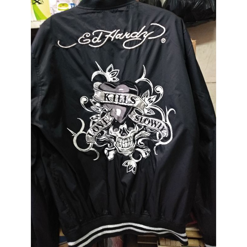 Jaket Sukajan Ed Hardy