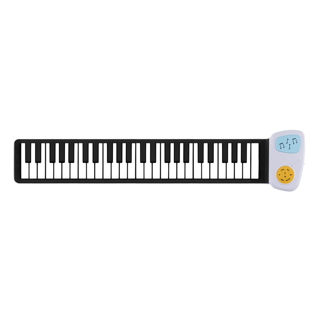 Piano Flexible Sillicone Portable Keys Hand Roll Up Waterproof Yang Bisa Di Gulung Dan Mudah Di Bawa