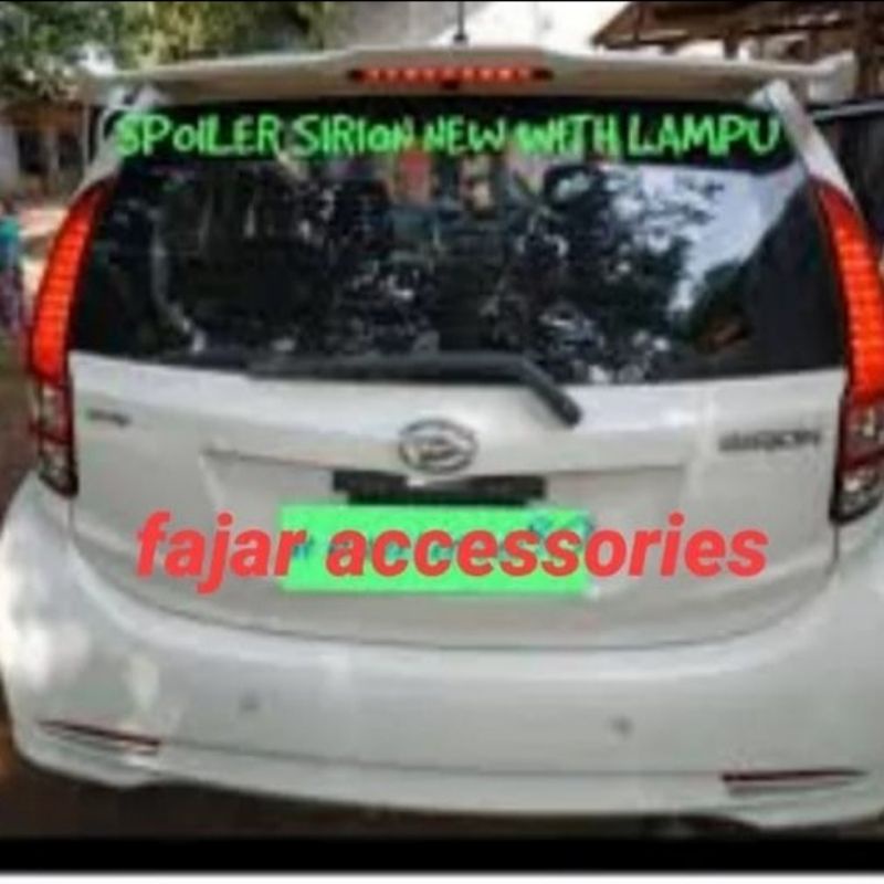 spoiler sirion new 2012