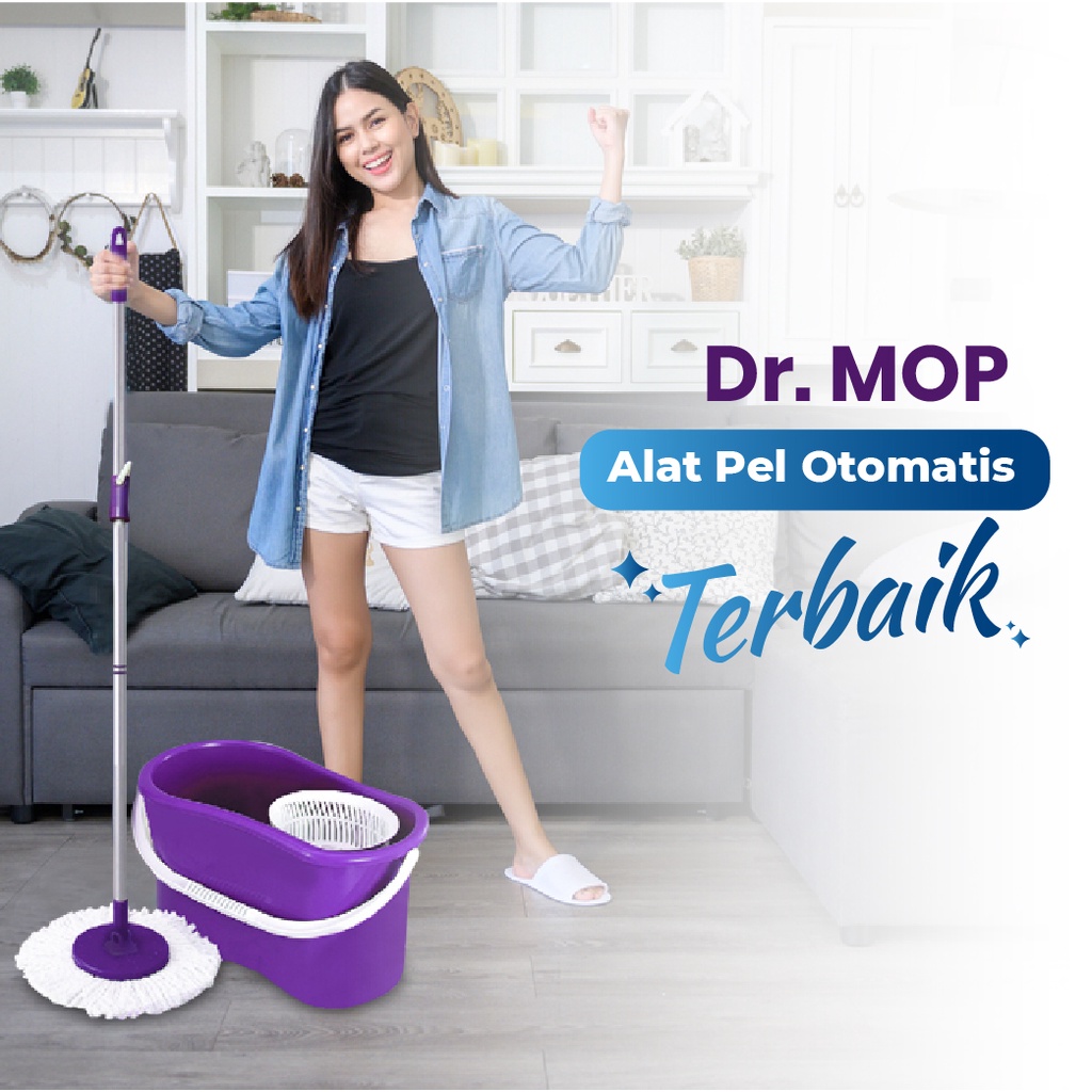 Alat Pengepel Lantai Otomatis Alat Pel Lantai Tanpa Peras super mop alat pel alat pel lantai otomati