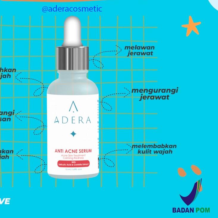 ☁ SERUM ADERA / ADERA FACE SERUM BRIGHTENING / ADERA SERUM ACNE/ ADERA SERUM DARKSPOT /ACNE/FLEK HIT