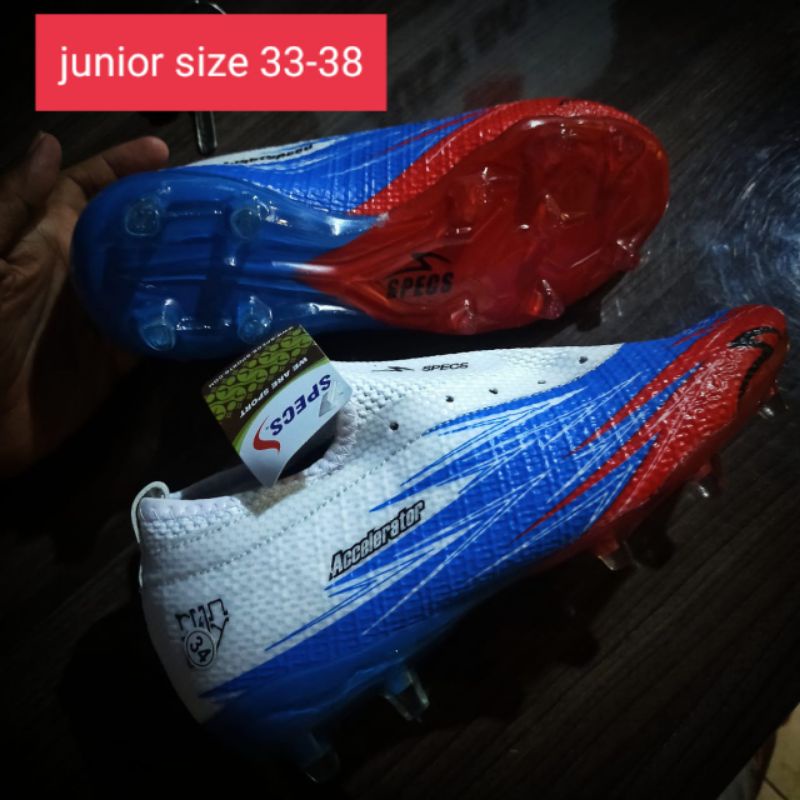 sepatu bola anak/junior sepatu bola specs anak