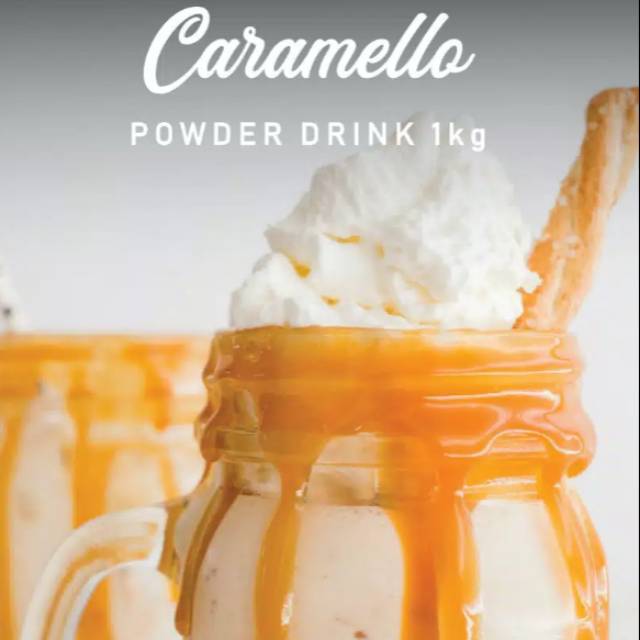 

Minuman serbuk rasa caramel kemasan 1000gram