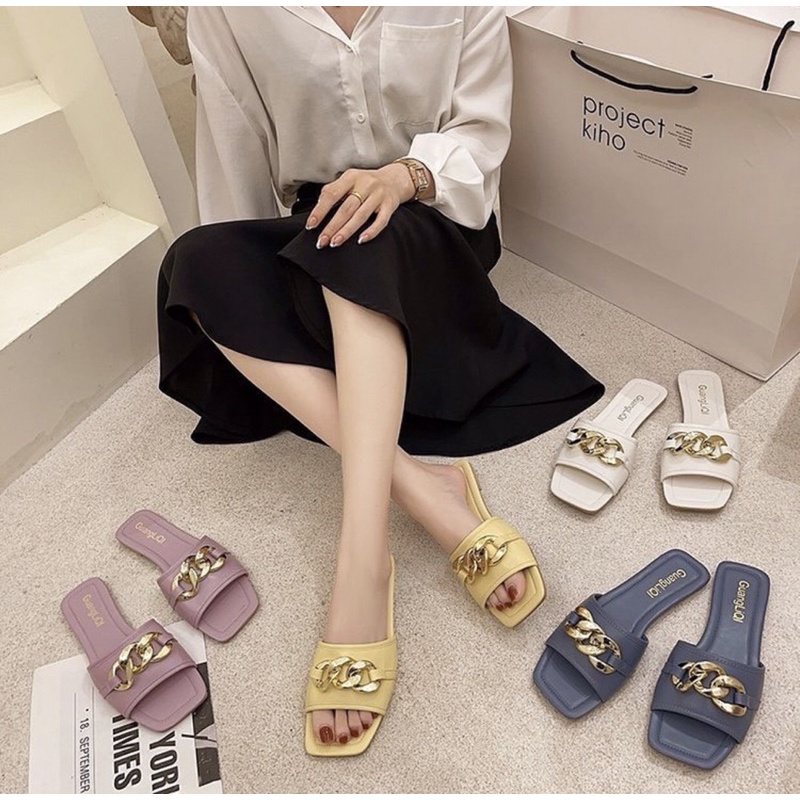 flatshoes wanita import c667