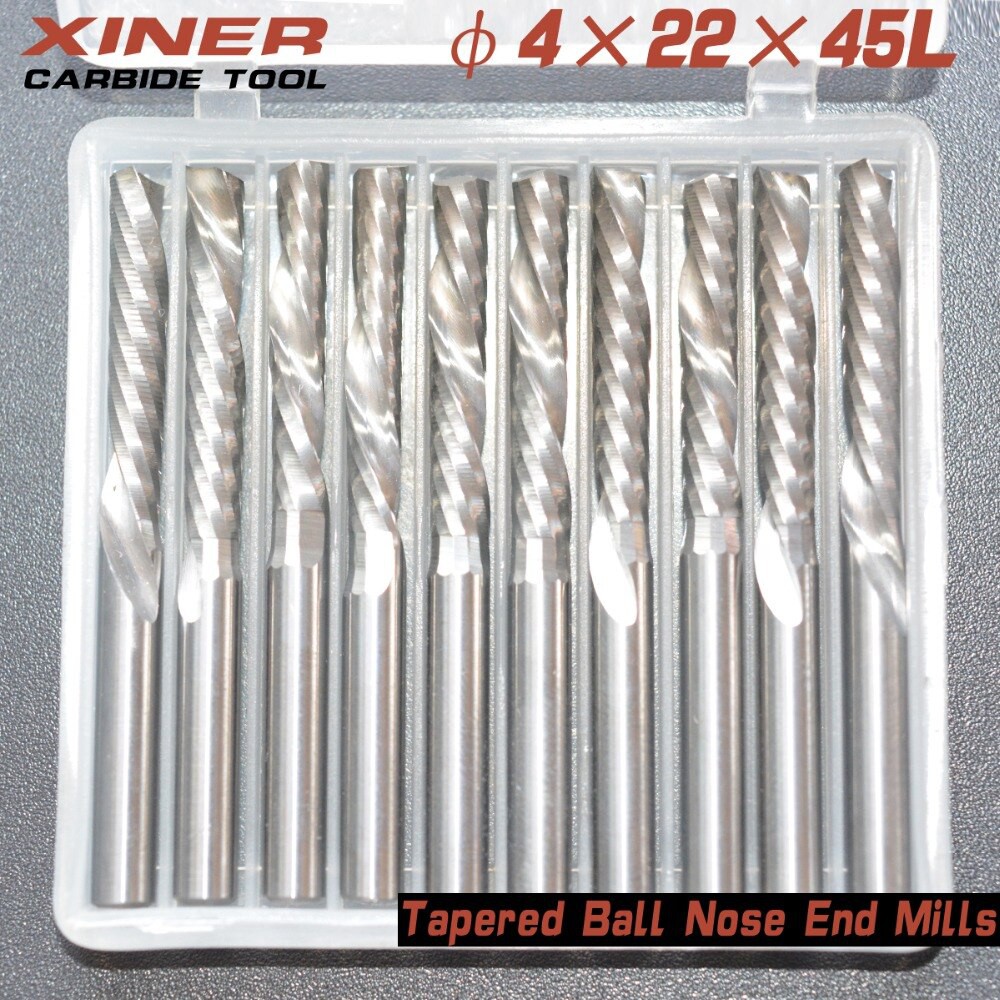 

3.175-4mm,10pcs Freeshipping down cutter,solid carbide end mill cutter,acrylic milling cutter,1