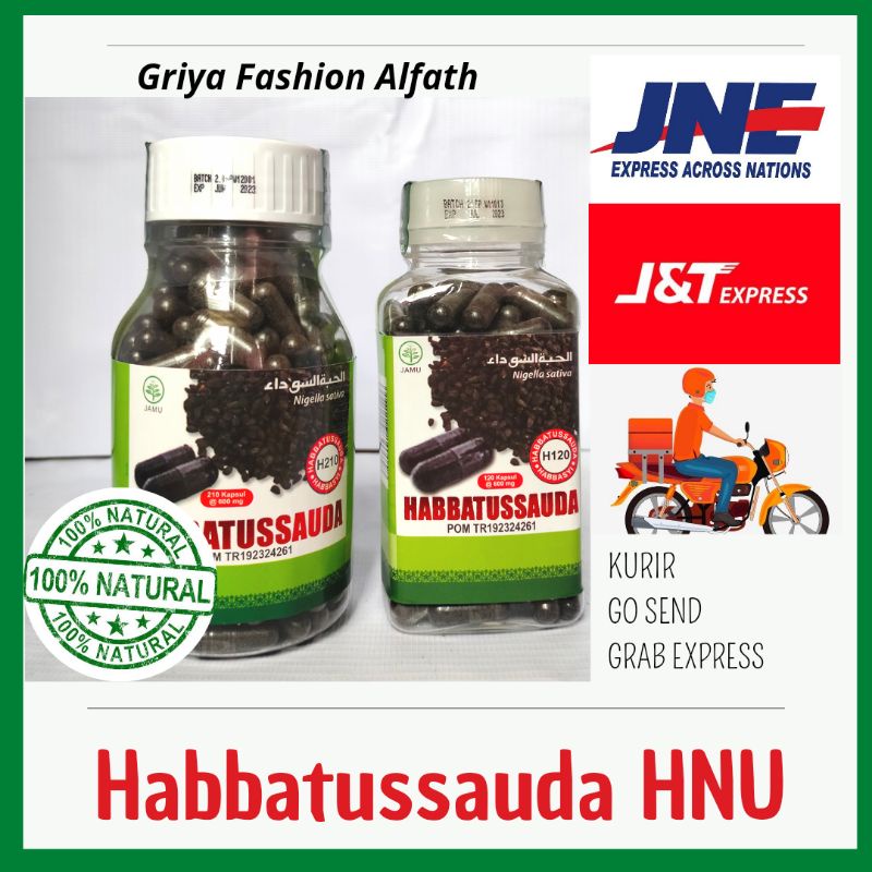 HABBATUSSAUDA Herbal Niaga Utama HNU 210 Kapsul | habbatusauda | habatusauda | habbatussauda