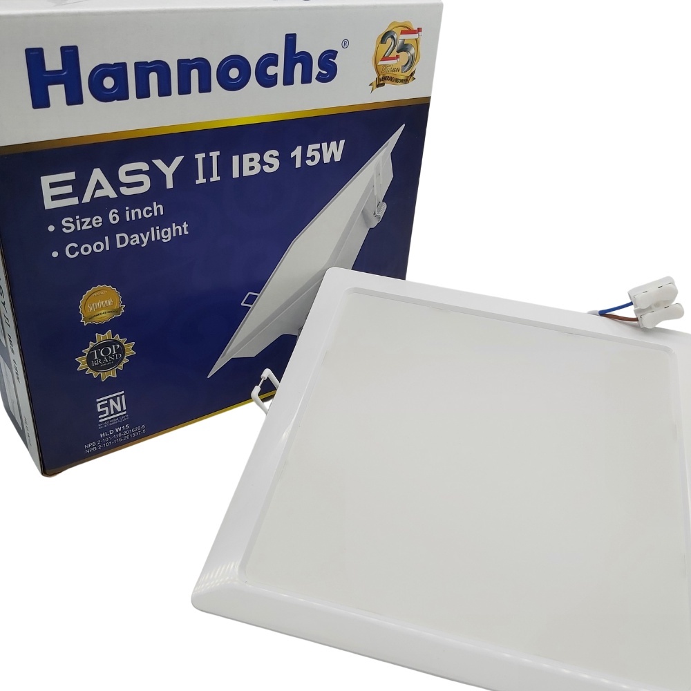 Lampu Downlight Led Segi Hannochs Easy II IBS 15 Watt Ceiling Lamp 15W