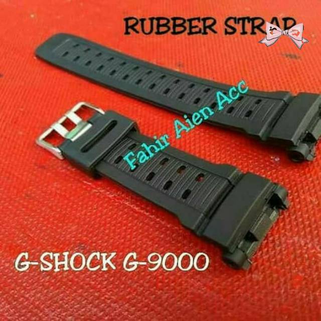 RUBBER STRAP TALI JAM CASIO G-SHOCK G-9000 G9000 G 9000 CASIO GSHOCK G-9000
