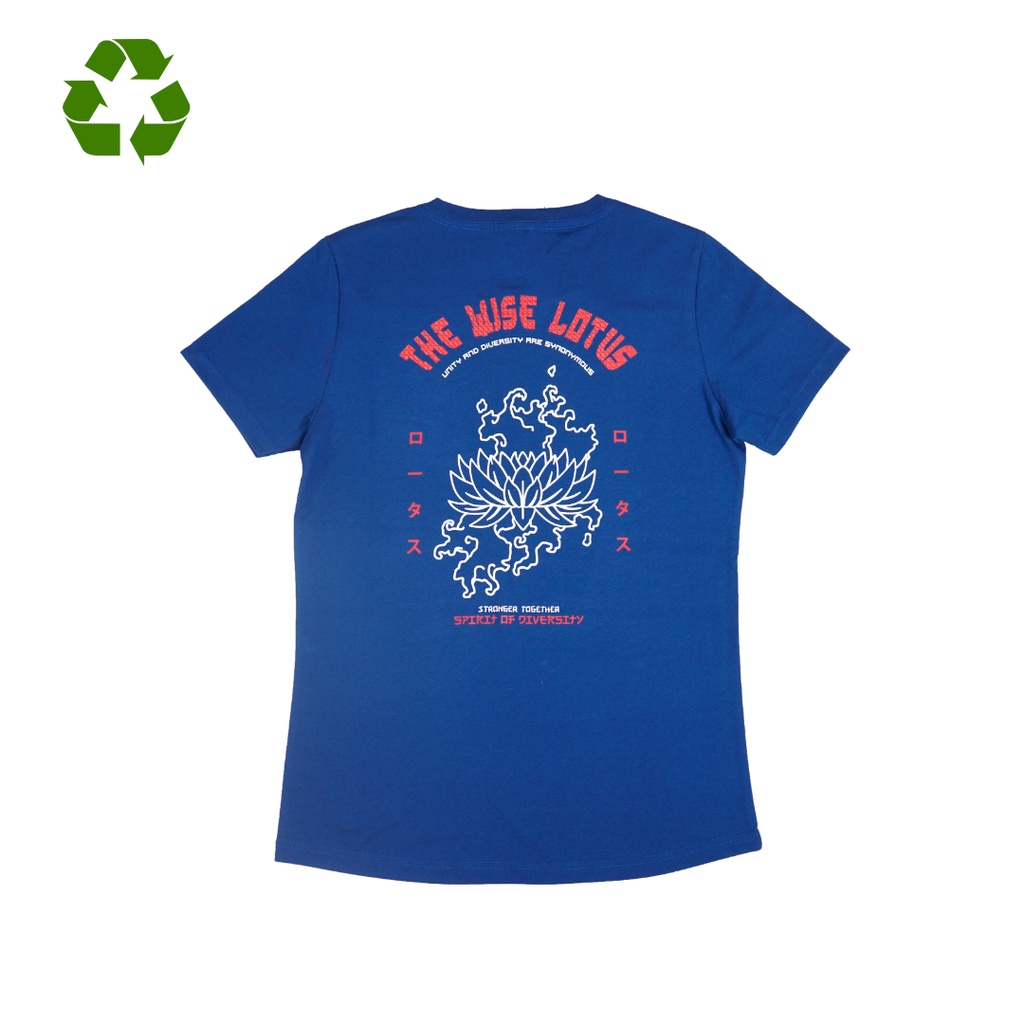 180 Degrees Wise Recycle Polyester Lotus Tshirt Women's