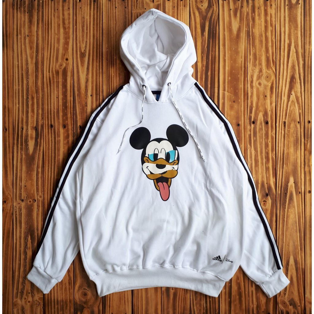 JAKET SWEATER HOODIE HPNS ADDS MICKEY MOUSE UNISEX GOOD QUALITY