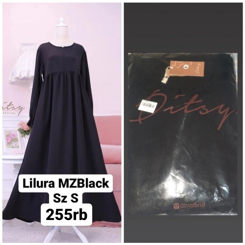 lilura MZBlack ditsy desember