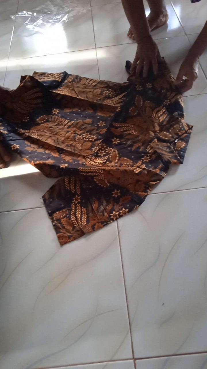 Size M L Xl Xxl Xxxl Bswart Batik Hrb026 Kenongo Kemeja Batik Lengan Panjang Abadi Batik Keluarga