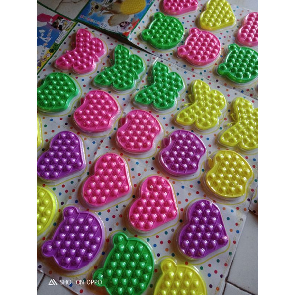 Pop It murah / Pop it besar / Pop it fidget / pop it tie dye / pop it rainbow-Mini