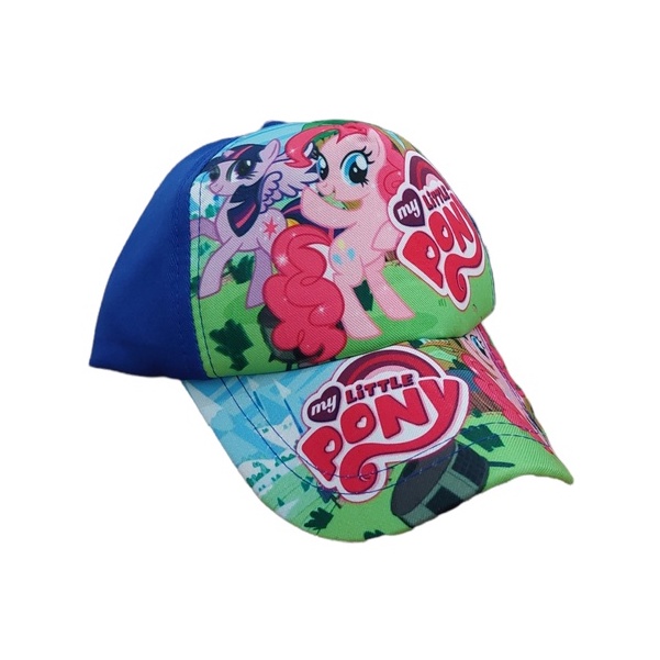 Topi Baseball Anak Print Depan Karakter Avengers / Power Rangers / Little Pony / Hello Kitty Usia 1-8 Tahun Laki Perempuan